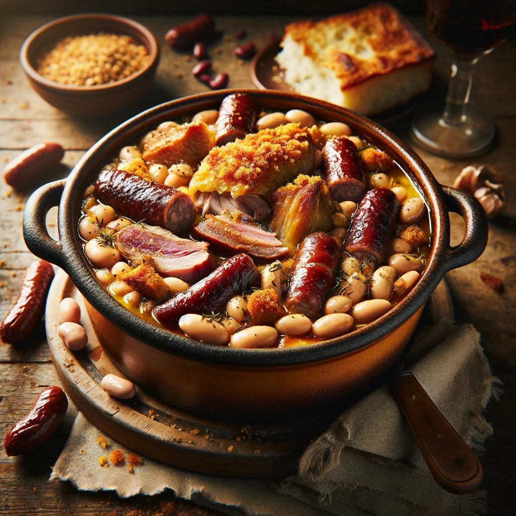 plat de cassoulet 