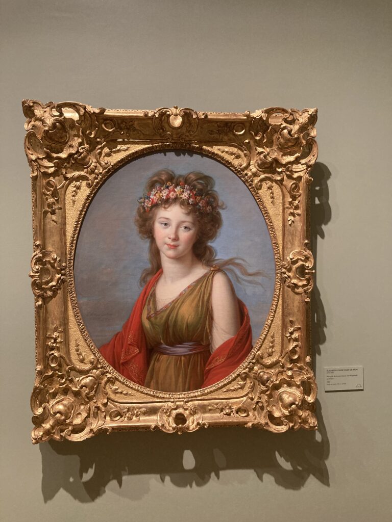 Portrait de la comtesse Kagenek en Flore - Elisabeth Vigée-Lebrun